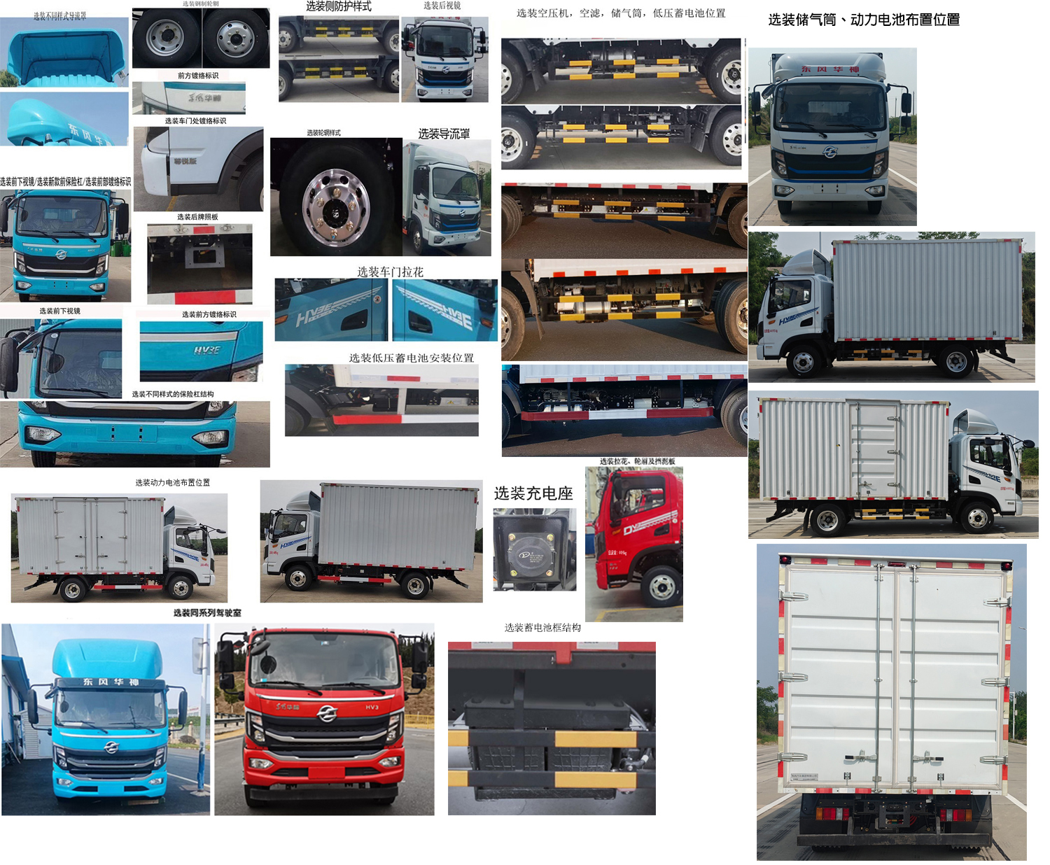 華神牌DFD5040XXYLBEV純電動廂式運輸車公告圖片