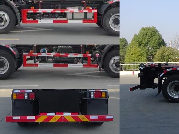 程力威牌CLW5160ZXXBSK車廂可卸式垃圾車公告圖片