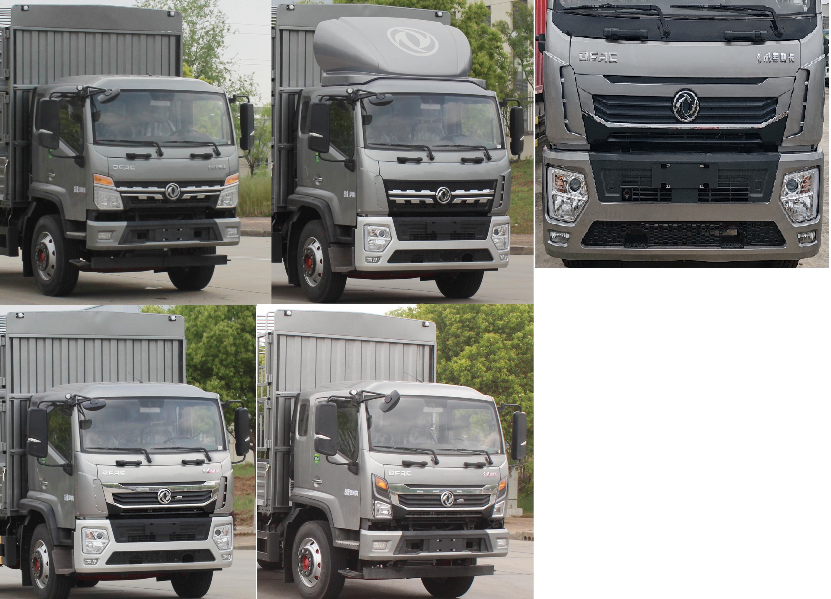 東風(fēng)牌EQ5161CCYL8TDFAC倉(cāng)柵式運(yùn)輸車公告圖片