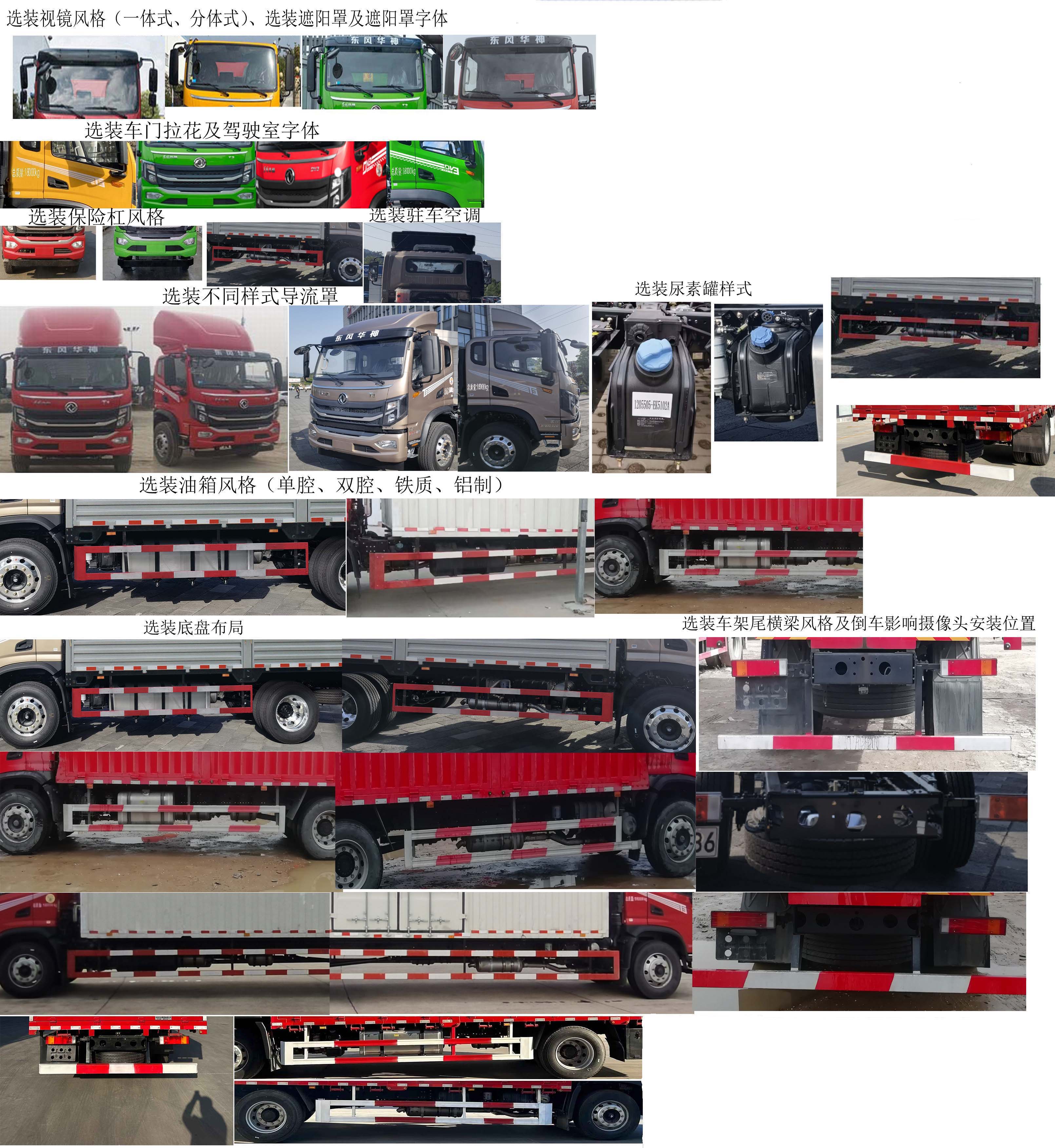 東風(fēng)牌EQ5183XXYL6D11廂式運輸車公告圖片