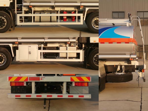 歐曼牌HFV5261GRYEQ6易燃液體罐式運(yùn)輸車公告圖片