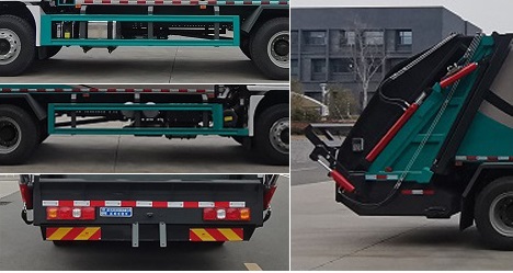 程力威牌CLW5180ZYSASL壓縮式垃圾車公告圖片