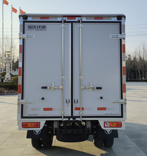 福田牌BJ5032XXY3JV5-13廂式運輸車公告圖片