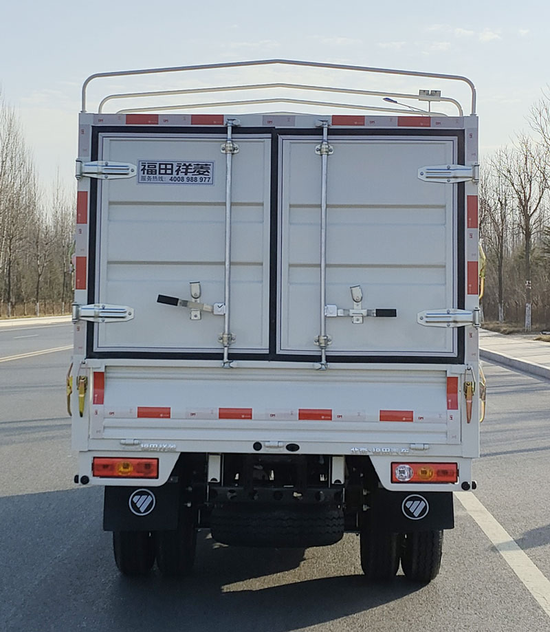 福田牌BJ5032CCY3JV5-13倉柵式運輸車公告圖片