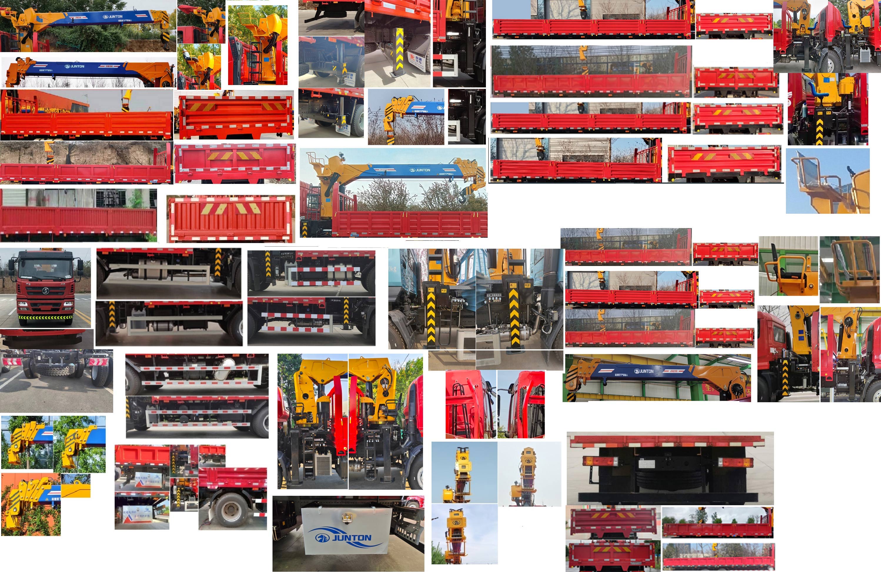 駿通牌JF5182JSQSX08隨車(chē)起重運(yùn)輸車(chē)公告圖片