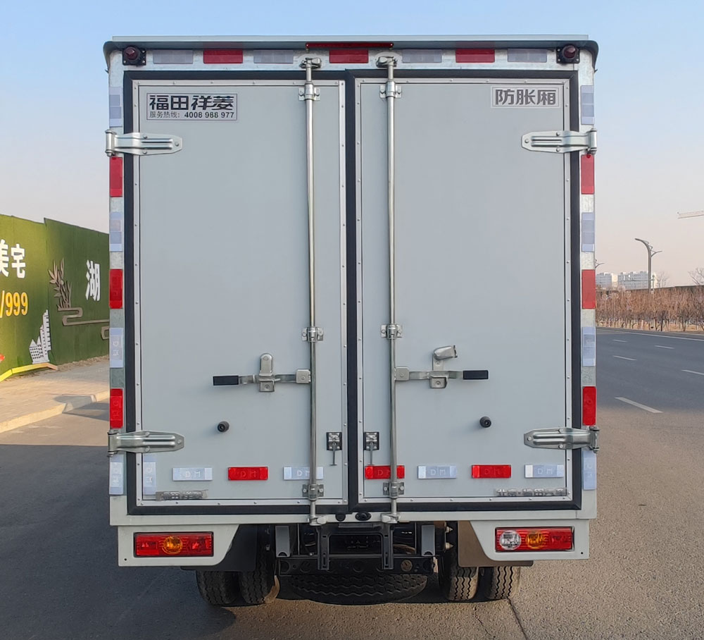 福田牌BJ5032XXY3PV5-13廂式運輸車公告圖片