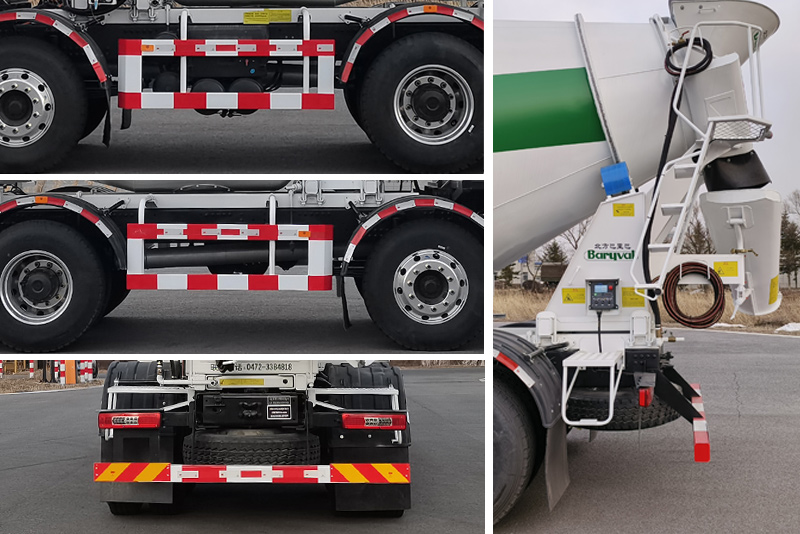 北方重工牌BZ5310GJB1BEV換電式純電動混凝土攪拌運輸車公告圖片