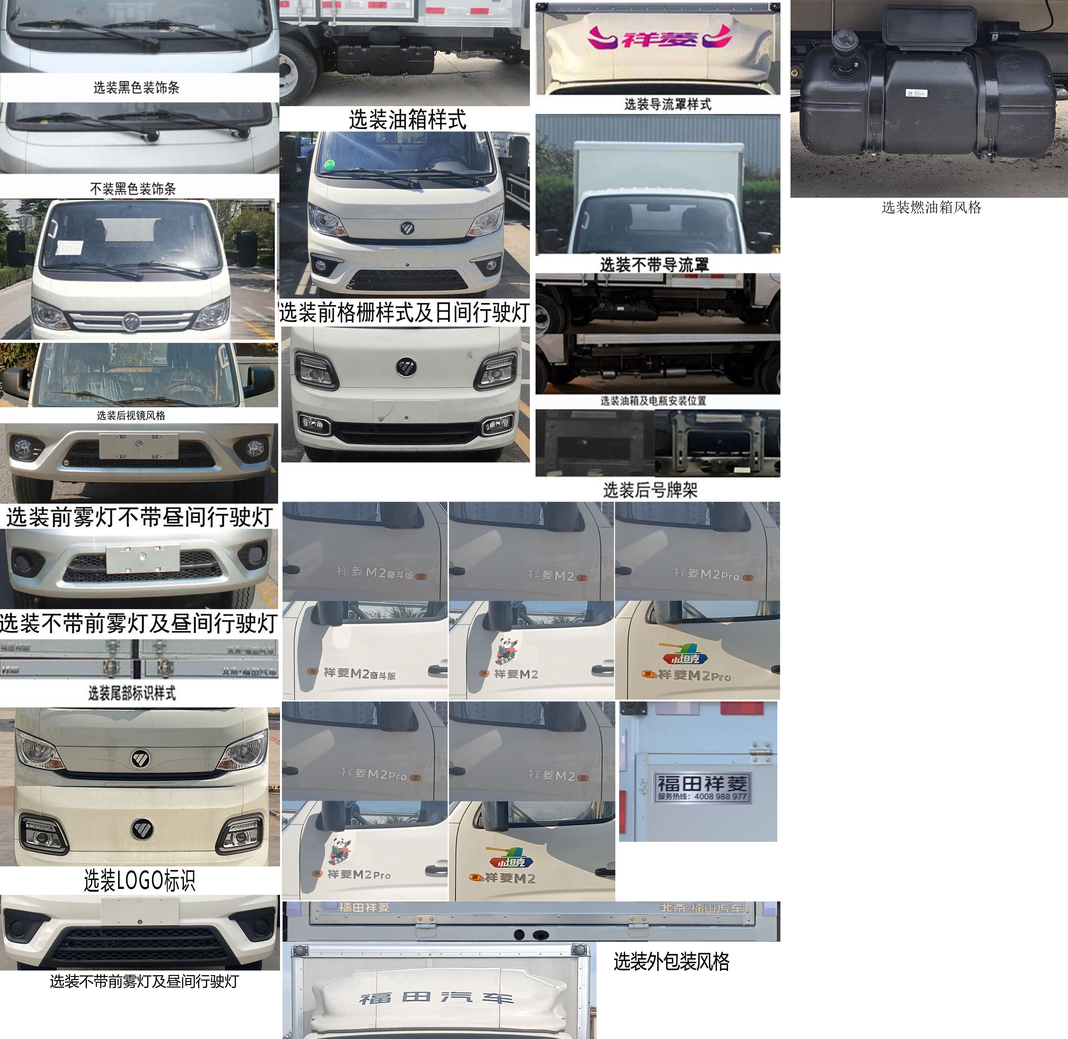 福田牌BJ5032XYK3JV5-13翼開啟廂式車公告圖片