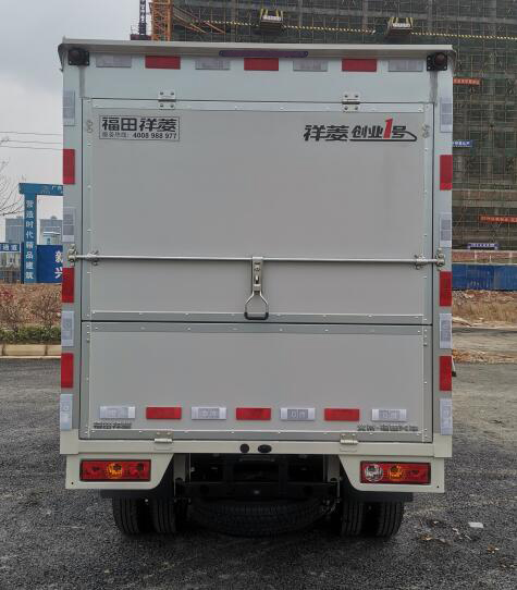 福田牌BJ5031XYK5JV4-61翼開(kāi)啟廂式車(chē)公告圖片