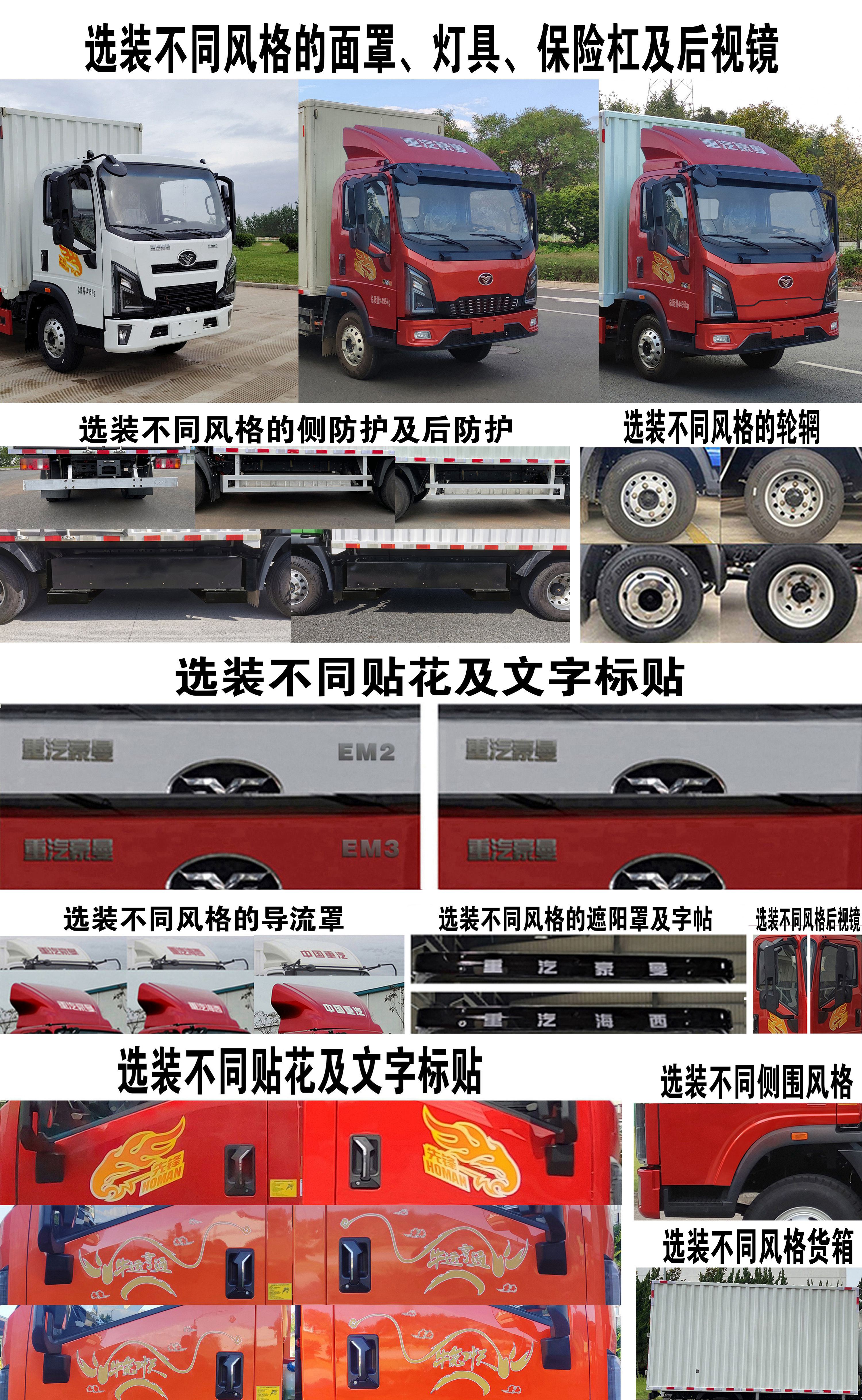 豪曼牌ZZ5048XXYG17ZBEV7換電式純電動(dòng)廂式運(yùn)輸車(chē)公告圖片
