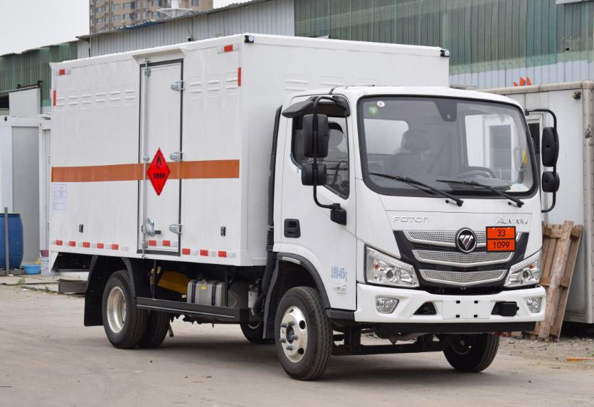 紅葉牌MHY5040XRYBJK易燃液體廂式運(yùn)輸車