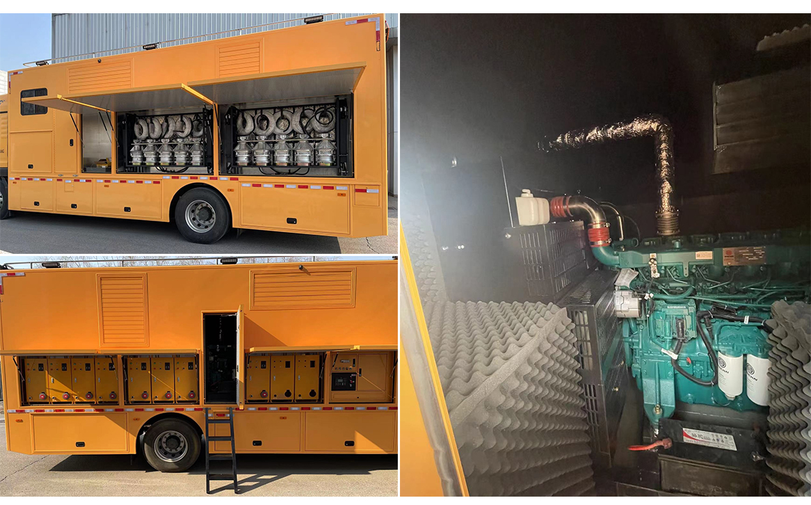 駝馬牌JLC5160TPSHTA1大流量排水搶險(xiǎn)車公告圖片