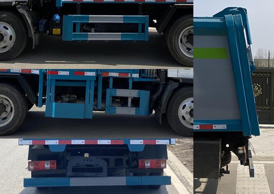 祥農(nóng)達(dá)牌SGW5040ZZZCA6自裝卸式垃圾車公告圖片