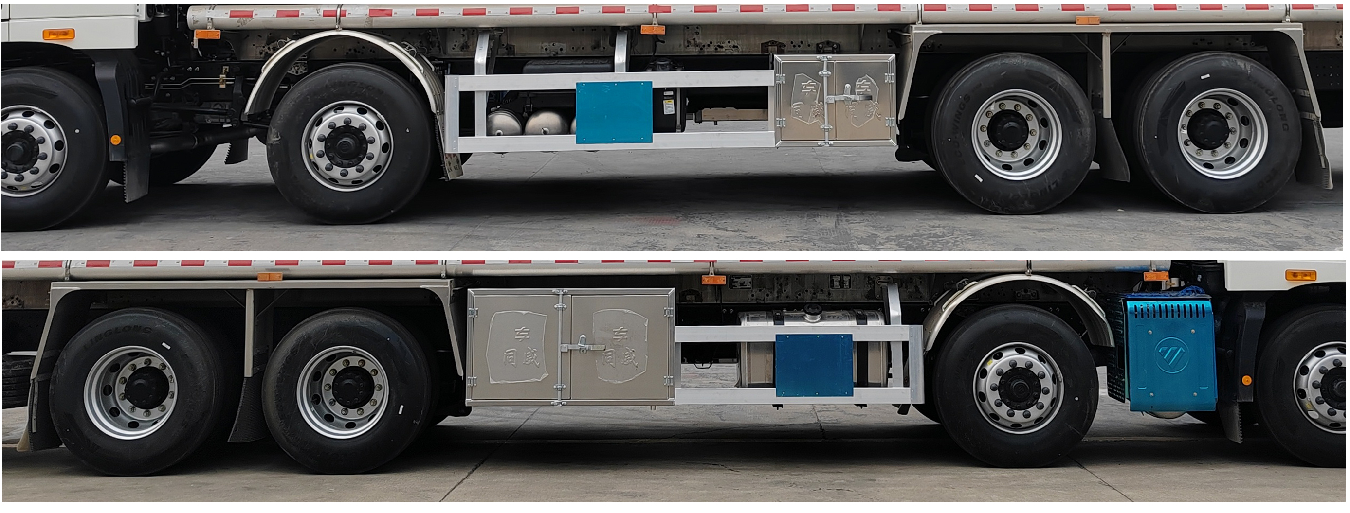 專威牌HTW5329GYYLBQ6鋁合金運(yùn)油車公告圖片