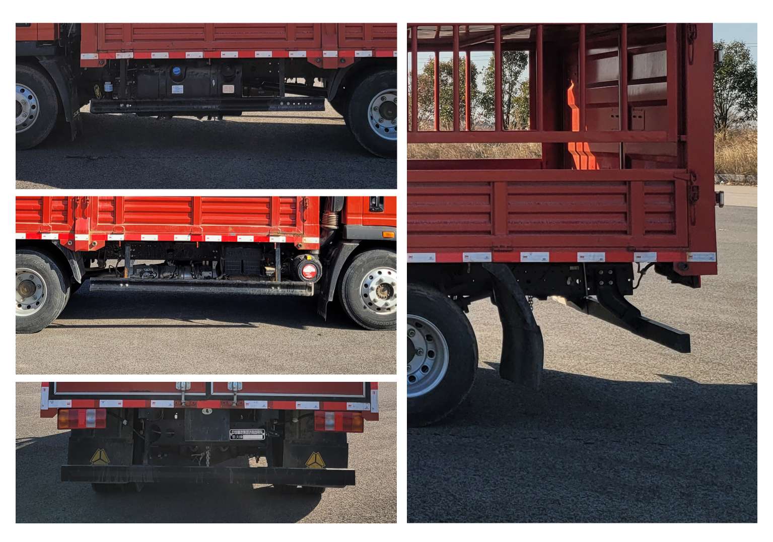 豪沃牌ZZ5047CCYF3215F144倉(cāng)柵式運(yùn)輸車公告圖片