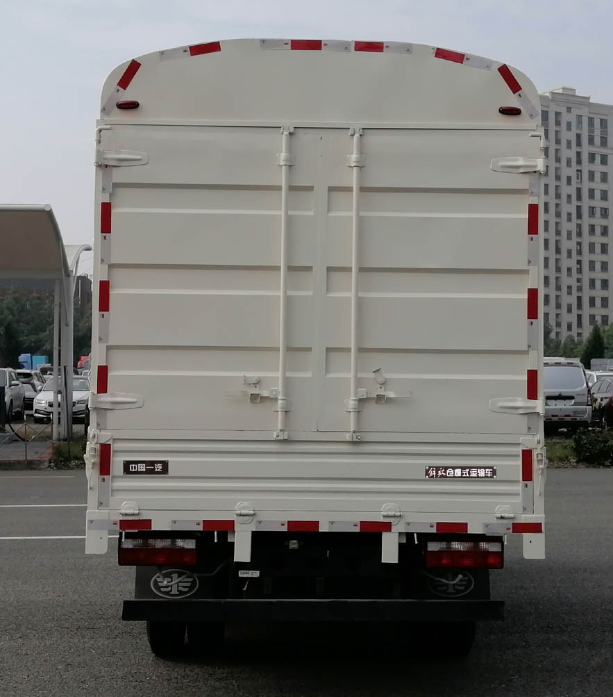 解放牌CA5045CCYP40L3BEVA84純電動倉柵式運輸車公告圖片