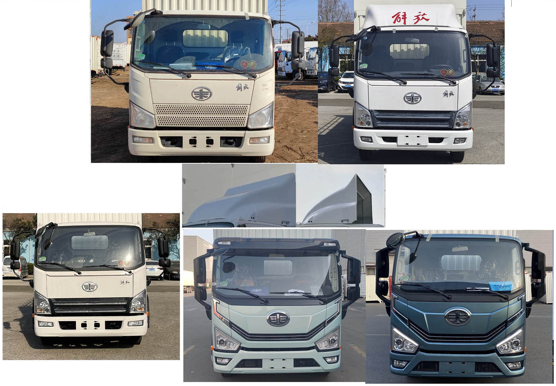 解放牌CA5042CCYP40L3BEVA84純電動倉柵式運輸車公告圖片