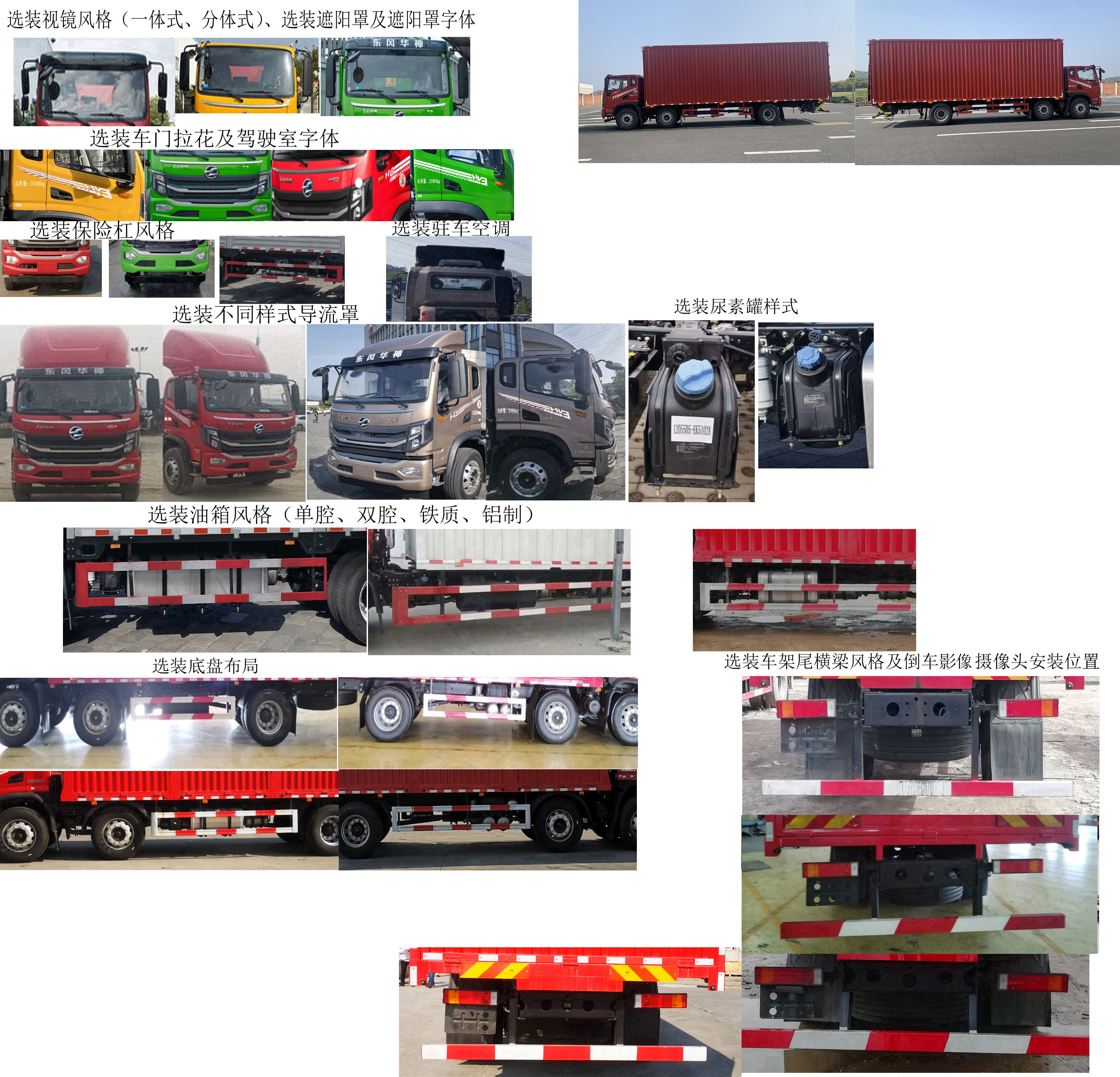 華神牌DFD5253XYKL6D11翼開啟廂式車公告圖片