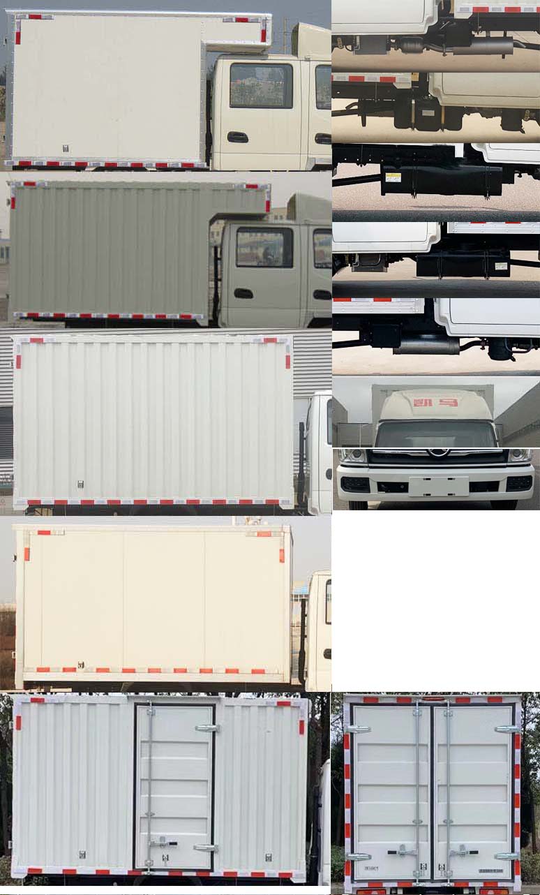 凱馬牌KMC5037XXYQA280S6B廂式運(yùn)輸車公告圖片