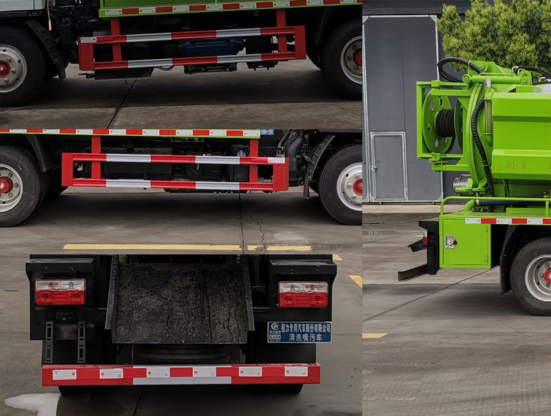 程力威牌CLW5073GQWBHA清洗吸污車公告圖片