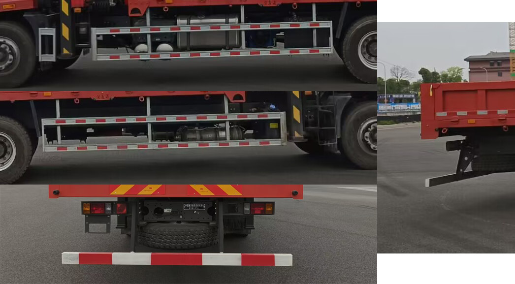 豪沃牌ZZ5254JSQN5747F11隨車起重運輸車公告圖片