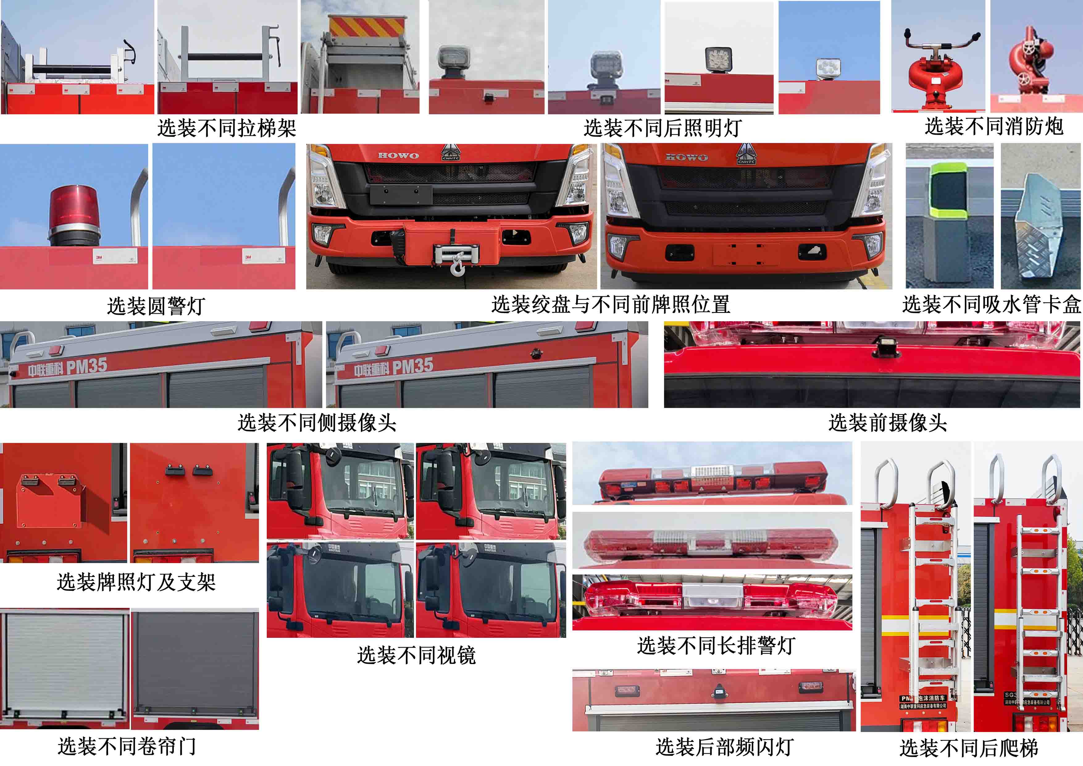 中聯(lián)牌ZLF5110GXFPM35泡沫消防車公告圖片