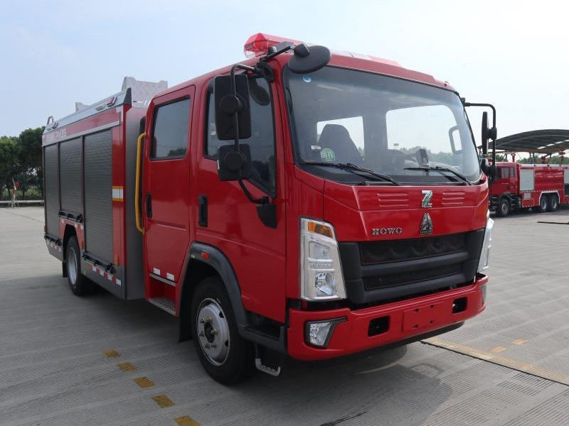 中聯(lián)牌ZLF5110GXFPM35泡沫消防車公告圖片