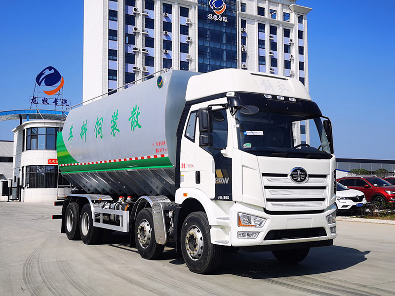 龍牧雙星牌LMX5310ZSLCA6散裝飼料運輸車公告圖片