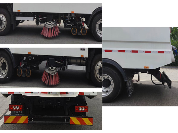 亞潔牌BQJ5120TXSBJBEV純電動洗掃車公告圖片