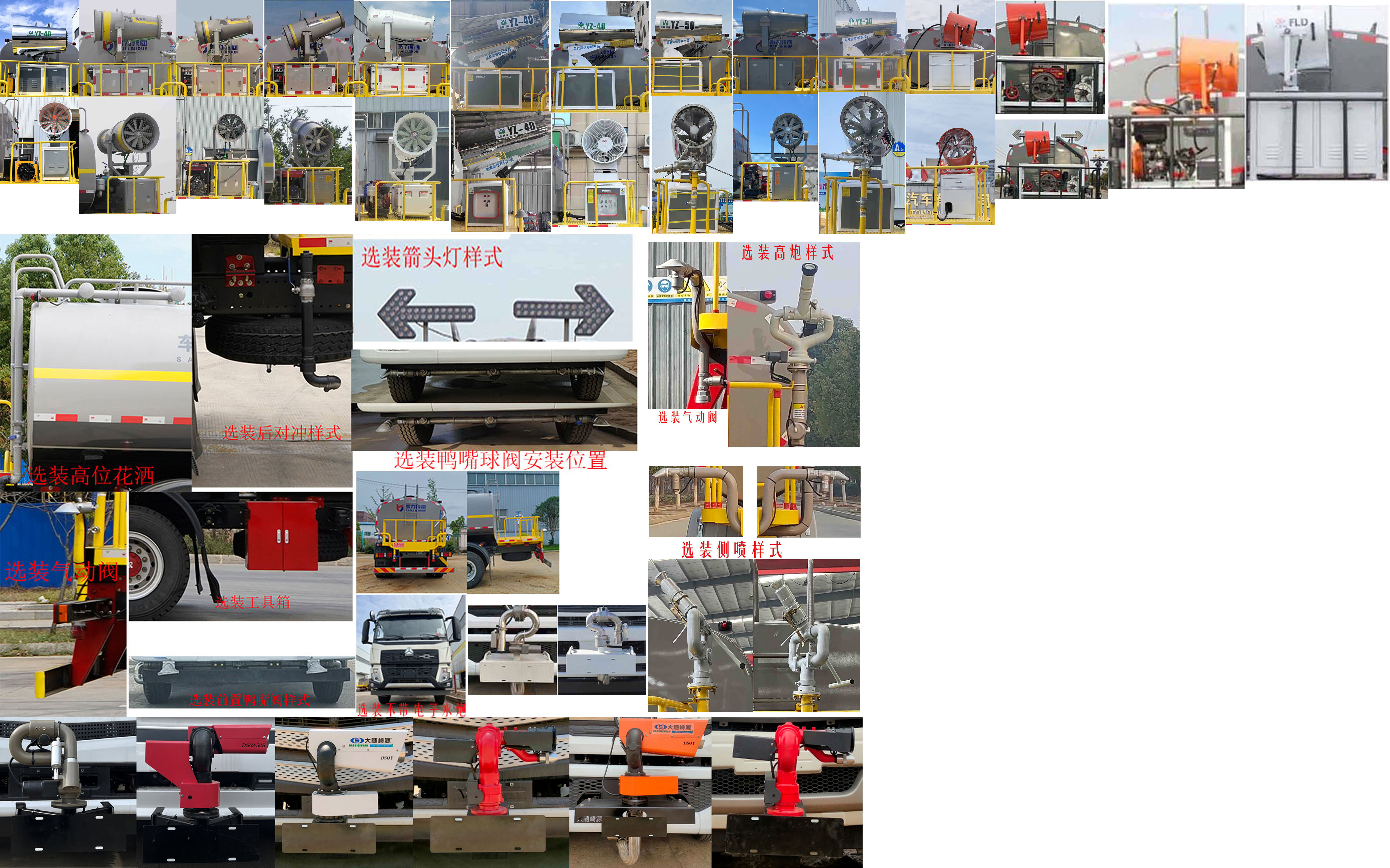 凱力風(fēng)牌KLF5183GPSZ6綠化噴灑車公告圖片