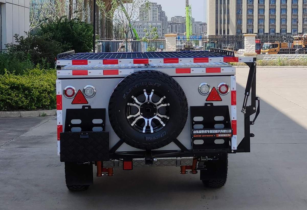 嶸野牌LRY9010-1中置轴挂车公告图片