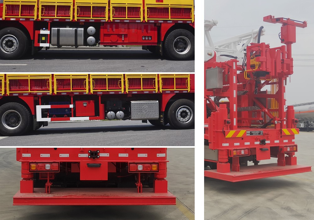 四機(jī)牌SJX5430TXJ250修井機(jī)公告圖片