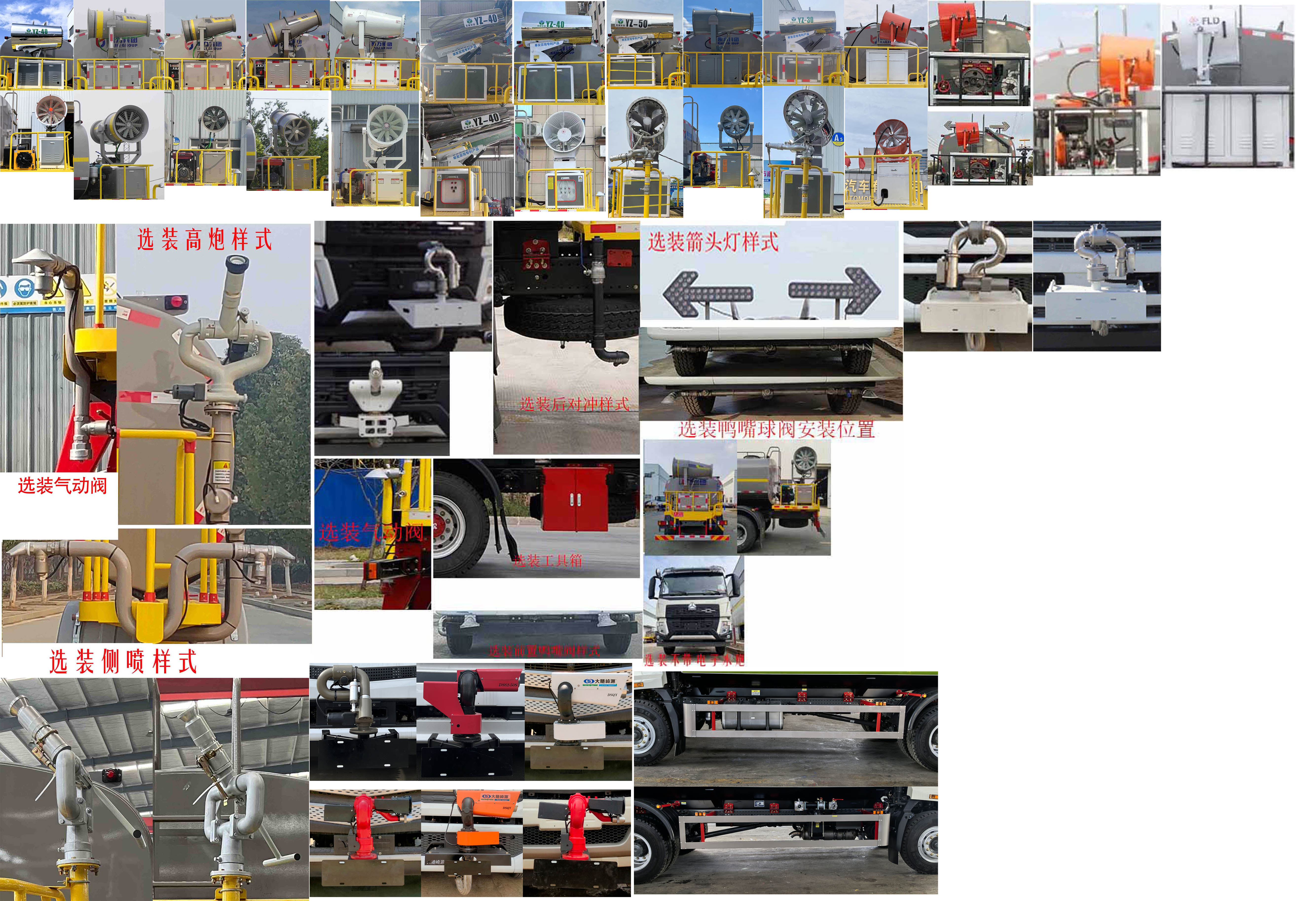 凱力風(fēng)牌KLF5182TDYZ6多功能抑塵車公告圖片