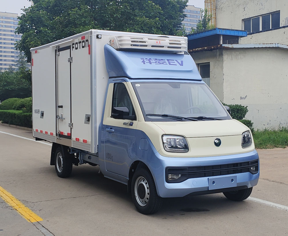 福田牌BJ5030XLCEV72純電動冷藏車公告圖片
