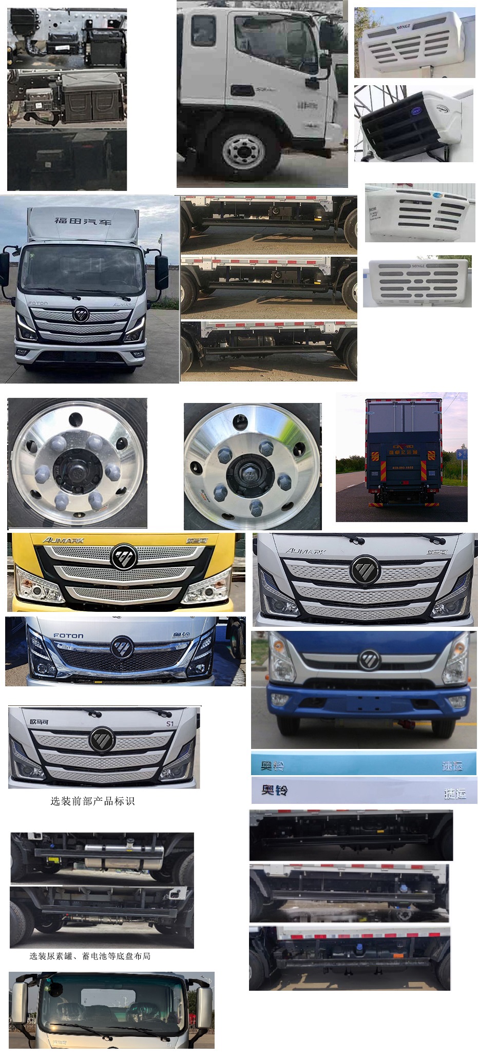 福田牌BJ5048XBW-FM3保溫車公告圖片