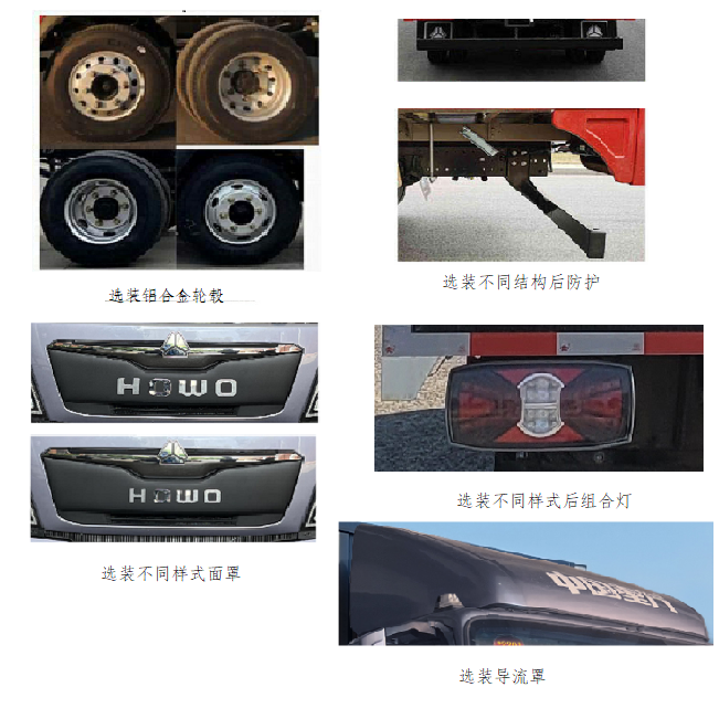 豪沃牌ZZ5047CCYF3319F145倉柵式運(yùn)輸車公告圖片