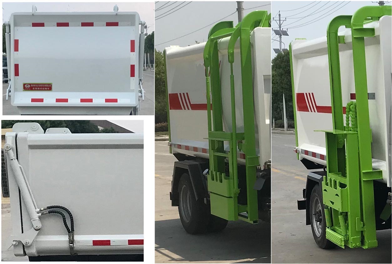 炎帝牌SZD5046ZZZHQGBEV純電動(dòng)自裝卸式垃圾車公告圖片