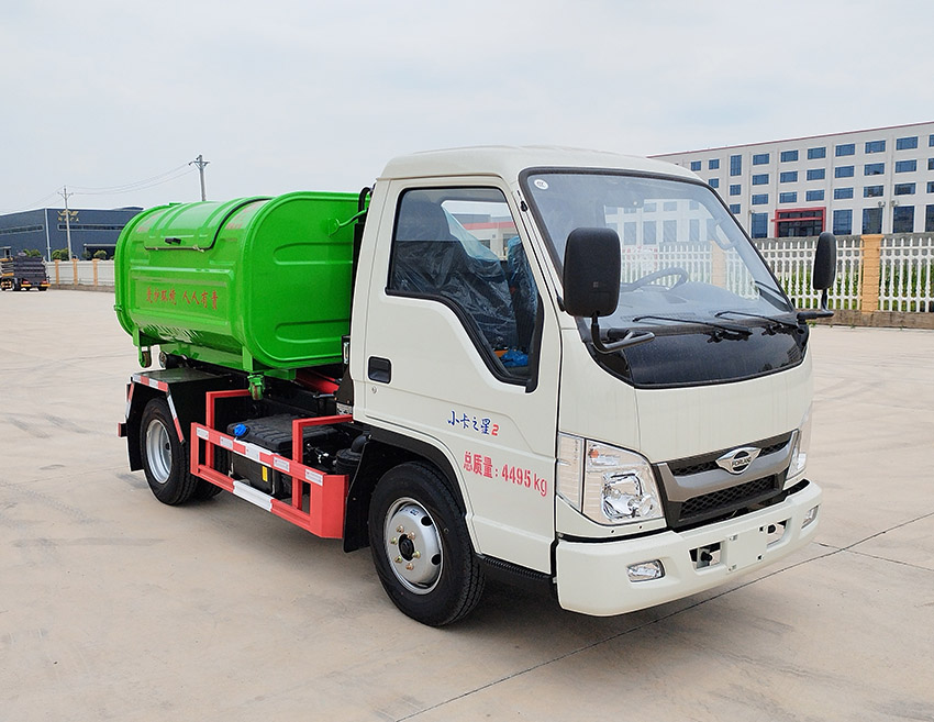 布隆牌LLL5042ZXXB6車(chē)廂可卸式垃圾車(chē)公告圖片