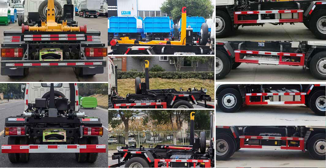 布隆牌LLL5042ZXXB6車(chē)廂可卸式垃圾車(chē)公告圖片