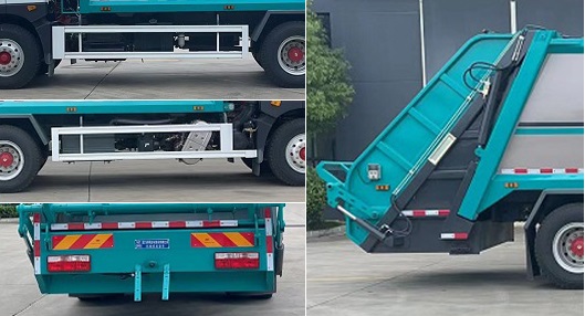 程力威牌CLW5180ZYSBSL壓縮式垃圾車公告圖片