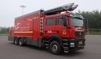 雷沃协力牌LWX5320TXFBP200/YDXZ泵浦消防车