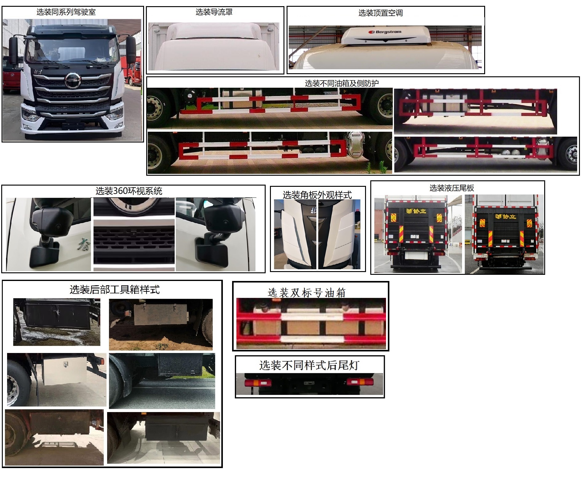 北京牌BJ5181XYKD6AP翼開啟廂式車公告圖片