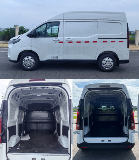 依維柯牌NJ5040XXYFDBEV73純電動廂式運輸車公告圖片