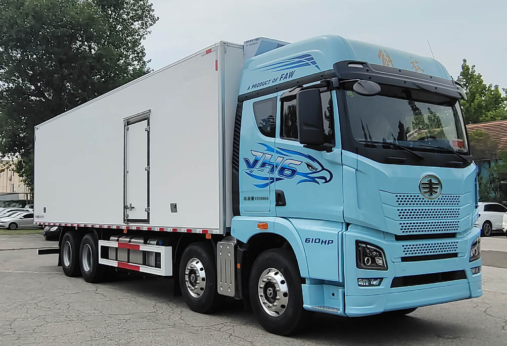 解放牌CA5320XLCP25K15L7T4E6A80冷藏車公告圖片