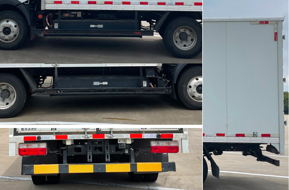 東風(fēng)牌DFA5040XXYEBEV5純電動廂式運(yùn)輸車公告圖片