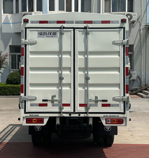 福田牌BJ5032CCY3AV6-02倉柵式運輸車公告圖片