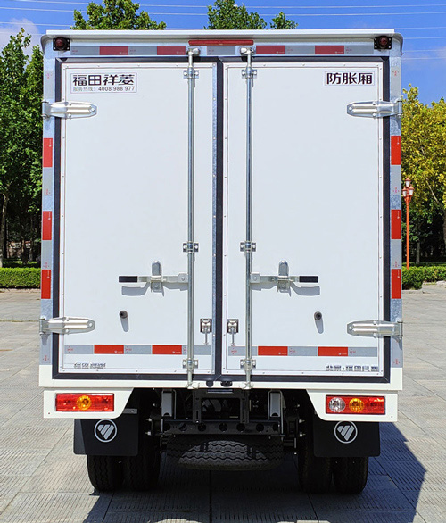 福田牌BJ5032XXY3JV6-02廂式運(yùn)輸車公告圖片