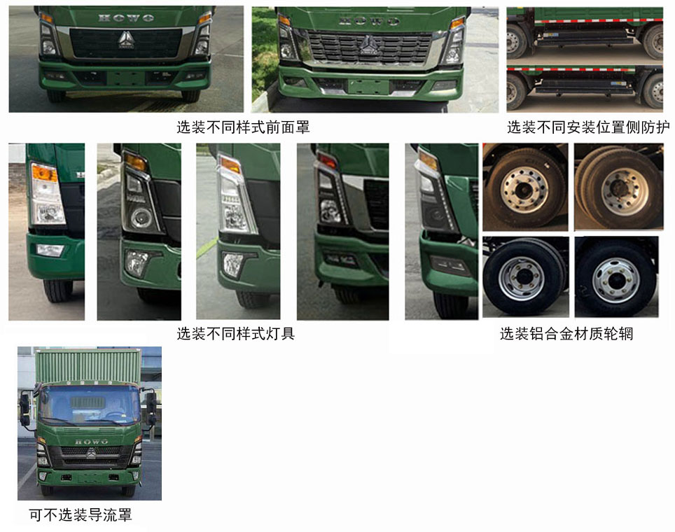 豪沃牌ZZ5047XYZG3314Z146BEV純電動(dòng)郵政車公告圖片