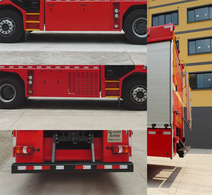 捷達消防牌SJD5395GXFPM180/BCA泡沫消防車公告圖片