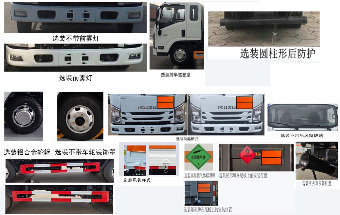 襄鑫鼎牌XDV5043TQPW6氣瓶運(yùn)輸車公告圖片